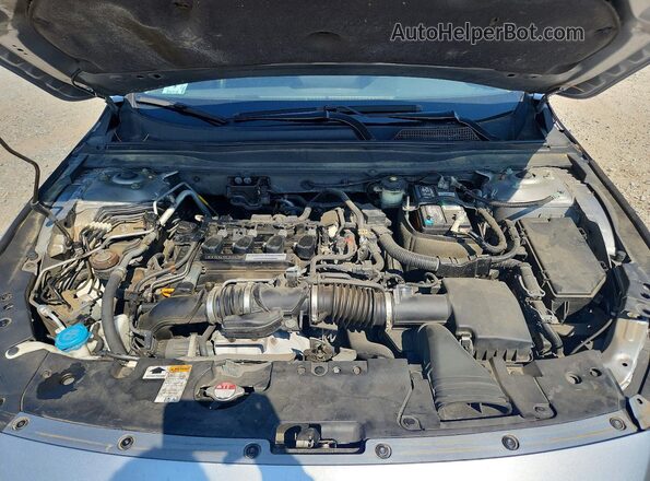1HGCV1F18KA136413 2019 HONDA ACCORD Silver Вид підкапотного простору