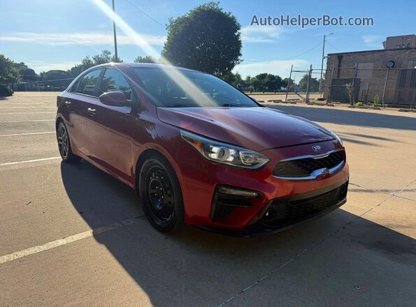 3KPF34AD4KE056916 2019 KIA FORTE Red 