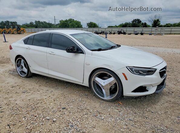 W04GL6SX9K1038806 2019 BUICK REGAL White წინა ხედი