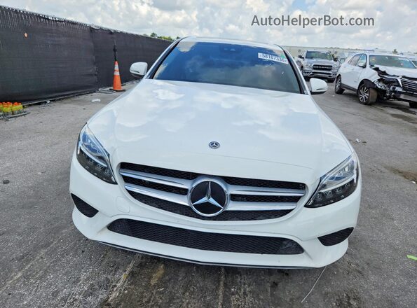 W1KWF8DB6MR612438 2021 MERCEDES-BENZ C Белый Вид сзади