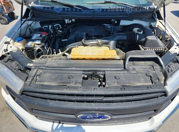 1FTEW1CP9JKC22142 2018 FORD F150 White Շարժիչի բաժամունքի տեսք