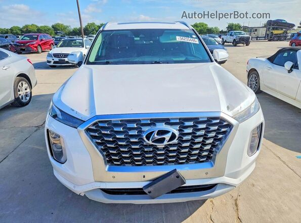 KM8R5DHE0MU206249 2021 HYUNDAI PALISADE White 
