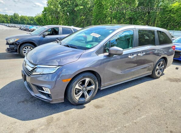 5FNRL6H88JB070408 2018 HONDA ODYSSEY Gray უკანა მარცხენა