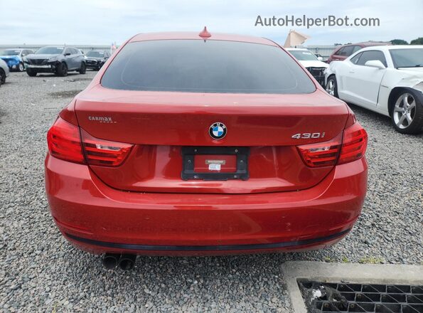 WBA4F7C38HG788346 2017 BMW OTHER Red Widok wnętrza z przodu