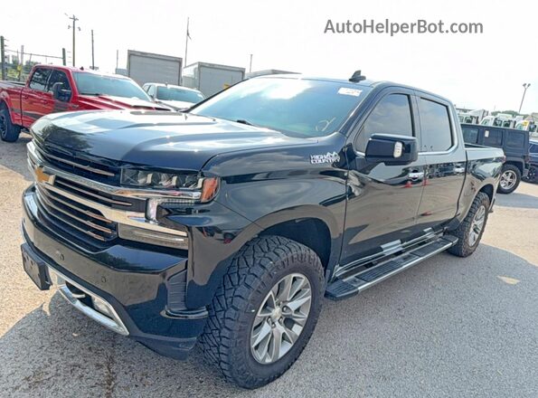 1GCUYHED5MZ345403 2021 CHEVROLET SILVERADO Black Trasero derecho