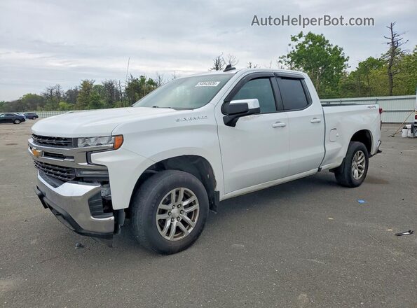 1GCRYDEDXKZ371362 2019 CHEVROLET SILVERADO Белый Задняя левая четверть