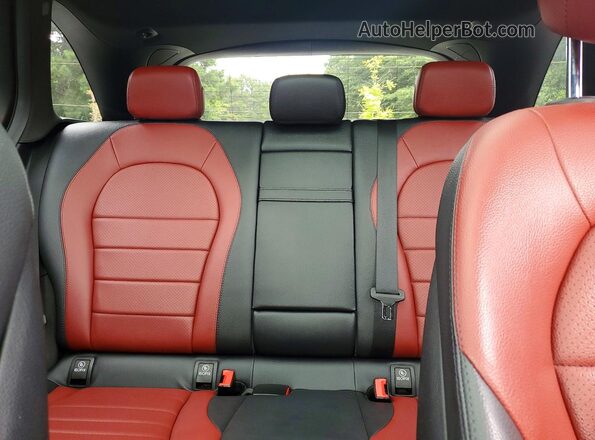 W1N0G8EB1LF770772 2020 MERCEDES-BENZ GLC-CLASS Black Вид задньої частини салону