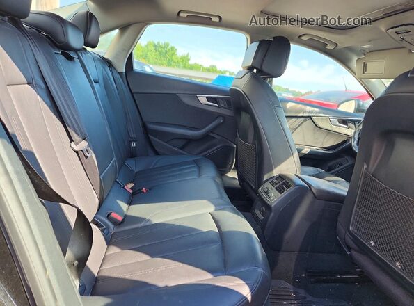 WAUENAF41HN023841 2017 AUDI A4 Black Սալոնի հետևի տեսք