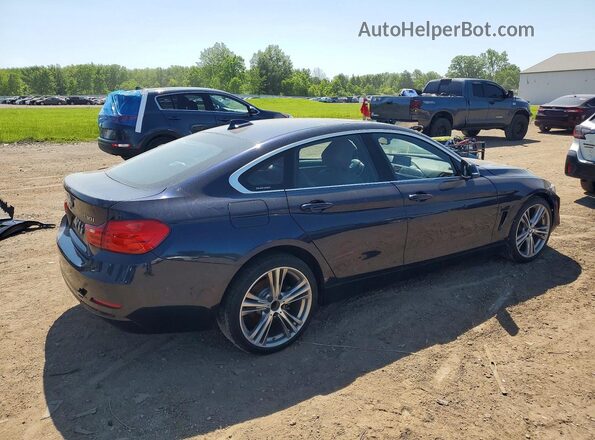 WBA4F9C57HG792076 2017 BMW 4 SERIES Blue Передня права чверть