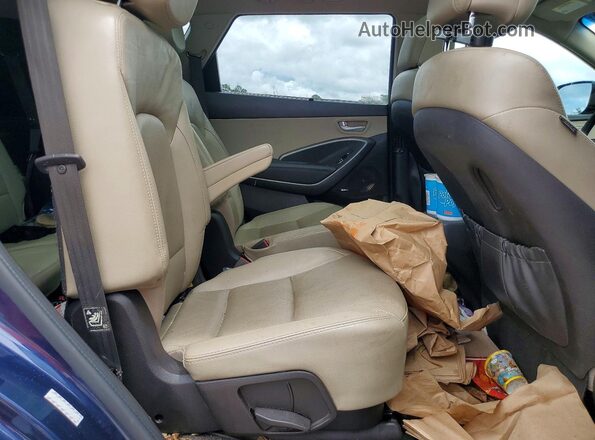 KM8SR4HF9HU243529 2017 HYUNDAI SANTA Blue 