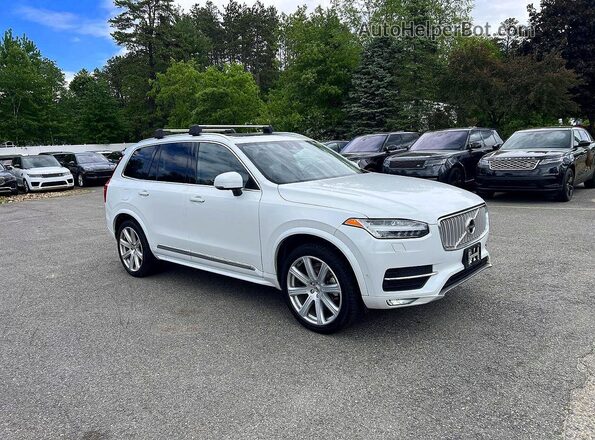YV4A22PL0K1499418 2019 VOLVO XC90 White Հետևի աջ