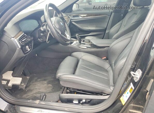 WBAJR3C03LCD71647 2020 BMW 5 SERIES Черный Вид панели приборов