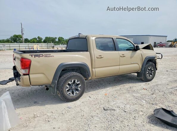 3TMAZ5CN2HM033105 2017 TOYOTA TACOMA Tan 