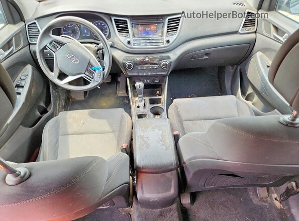 KM8J3CA49HU496768 2017 HYUNDAI TUCSON Gray 