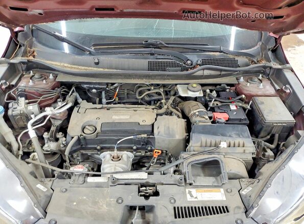 2HKRW6H35HH224287 2017 HONDA CR-V Burgundy 