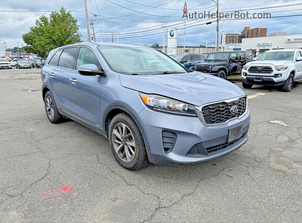 5XYPGDA58LG692387 2020 KIA SORENTO Синий Задняя левая четверть