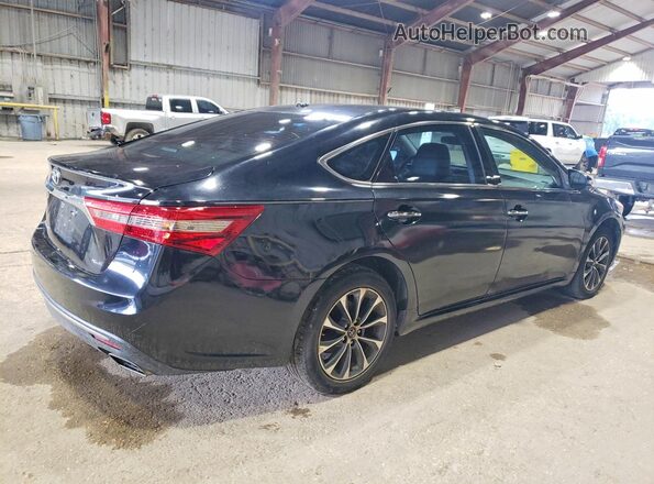 4T1BK1EB6JU286302 2018 TOYOTA AVALON Black წინა მარჯვენა