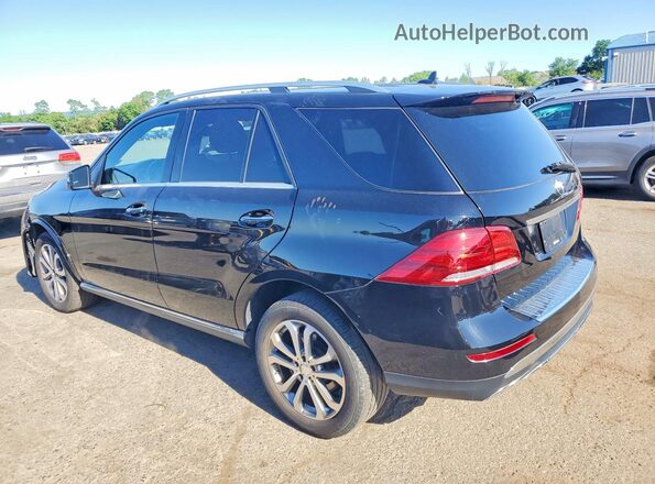 4JGDA5JB6GA803651 2016 MERCEDES-BENZ GLE Черный Задняя правая четверть