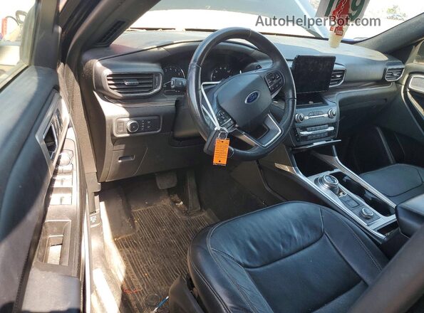 1FMSK8FH0LGC02438 2020 FORD EXPLORER Black Widok zestawu wskaźników