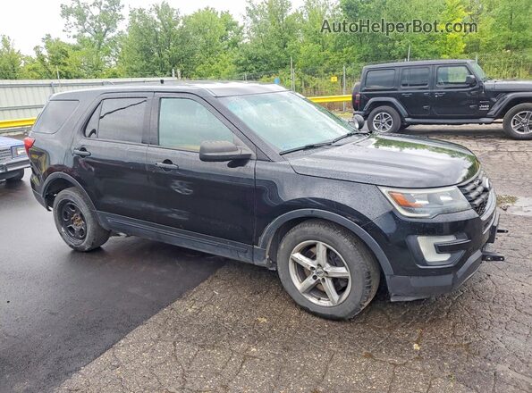 1FM5K8AR1HGA79009 2017 FORD EXPLORER Black წინა ხედი