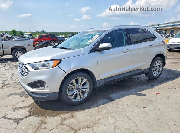 2FMPK3K92KBB42465 2019 FORD EDGE Серебряный Задняя левая четверть