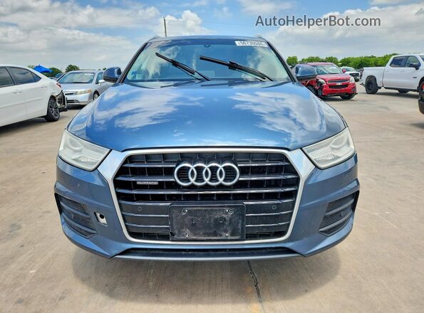 WA1JCCFSXHR006489 2017 AUDI Q3 Blue Rear view