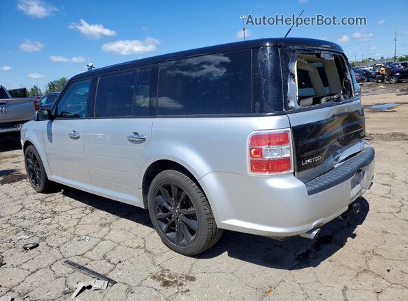 2FMHK6D89KBA05159 2019 FORD FLEX Silver Tył prawy