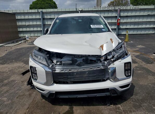 JA4APUAUXMU028325 2021 MITSUBISHI OUTLANDER White Widok z tyłu