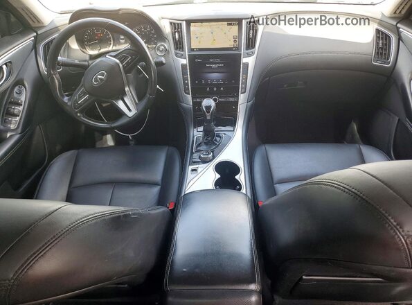 JN1EV7AP0LM208620 2020 INFINITI Q50 Black Սարքավորումների վահանակի տեսք
