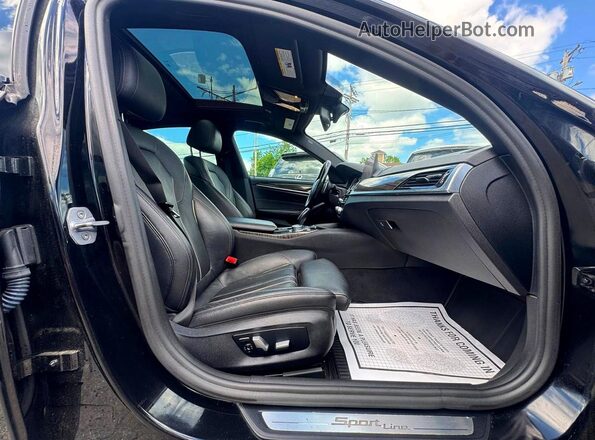 WBAJA7C50KG910112 2019 BMW 5 SERIES Charcoal 
