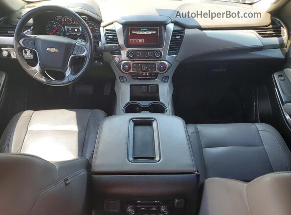 1GNSKHKC5JR253389 2018 CHEVROLET SUBURBAN Black Widok zestawu wskaźników
