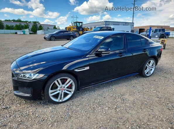 SAJAM4FV6JCP17040 2018 JAGUAR XF Black 