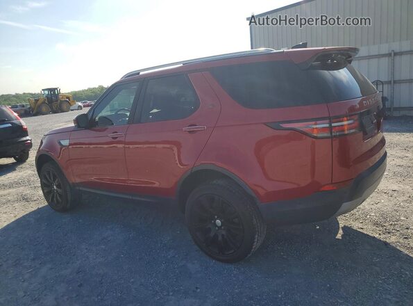 SALRHBBV7HA045682 2017 LAND ROVER DISCOVERY Red Задня права чверть