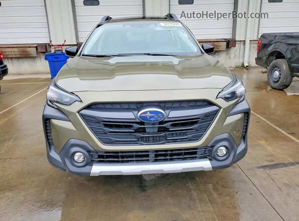 4S4BTANC9S3172050 2025 SUBARU OUTBACK Green უკანა ხედი