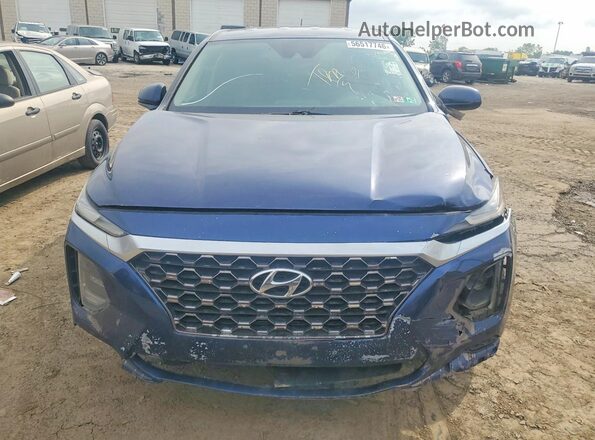 5NMS2CAD3KH091371 2019 HYUNDAI SANTA Blue 