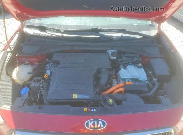 KNDCC3LC6J5119977 2018 KIA NIRO Red 