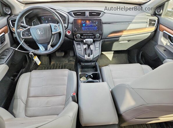 2HKRW2H84LH634429 2020 HONDA CR-V Silver Vista del cuadro de instrumentos