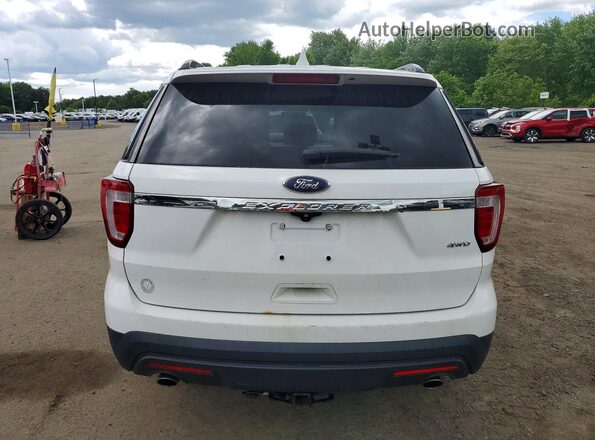 1FM5K8B83GGB00169 2016 FORD EXPLORER White 