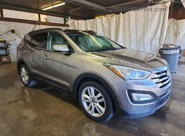 5XYZWDLA5GG362086 2016 HYUNDAI SANTA Gray 