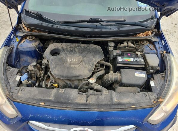 KMHCT4AE2GU060687 2016 HYUNDAI ACCENT Blue 