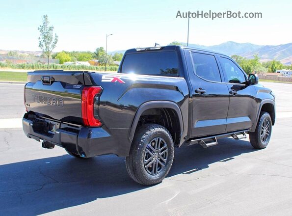 5TFLA5DB0RX169698 2024 TOYOTA TUNDRA Black Передня права чверть