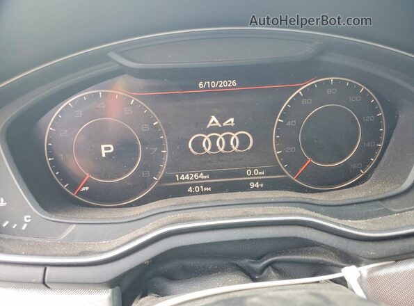 WAUKMAF43JN019978 2018 AUDI A4 Gray 