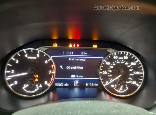 1N4BL4CW4MN385908 2021 NISSAN ALTIMA Оранжевый 