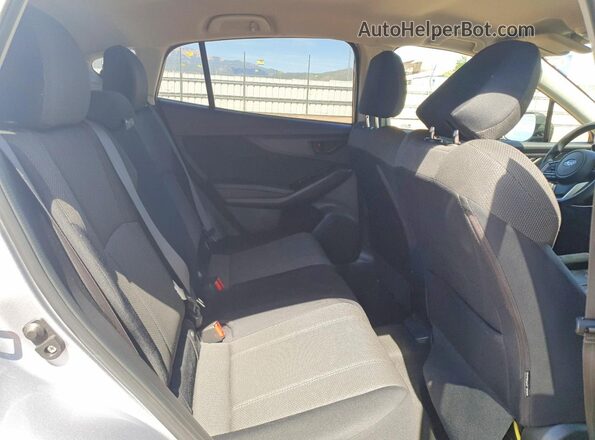 JF2GTABC8K8301351 2019 SUBARU CROSSTREK Серебряный Вид задней части салона