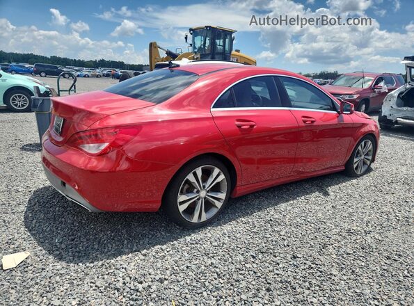 WDDSJ4EB4JN510367 2018 MERCEDES-BENZ CLA-CLASS Красный Передняя правая четверть