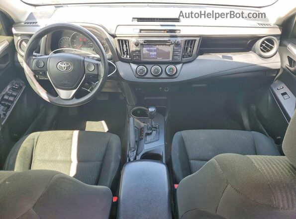 JTMZFREV5GJ080222 2016 TOYOTA RAV4 White Instrument cluster view