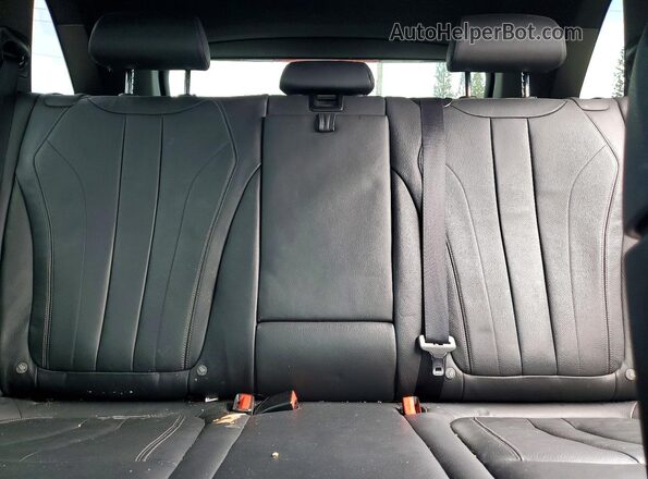 5UXKT0C36H0V97929 2017 BMW X5 Gray Вид задньої частини салону