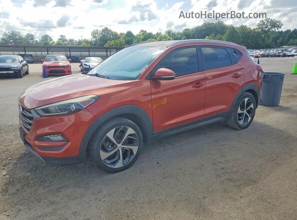 KM8J33A2XGU112140 2016 HYUNDAI TUCSON Orange უკანა მარცხენა