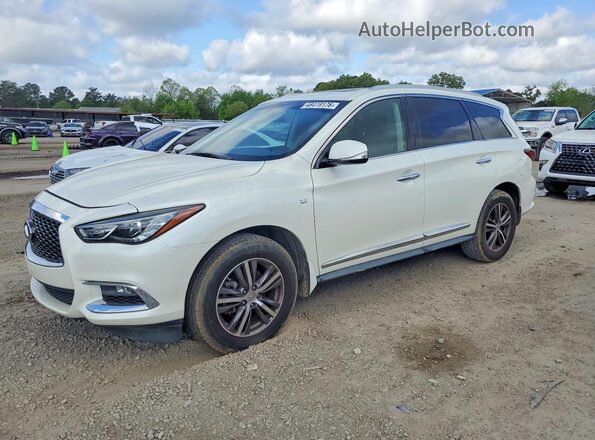 5N1DL0MN6HC528016 2017 INFINITI QX60 White Հետևի ձախ