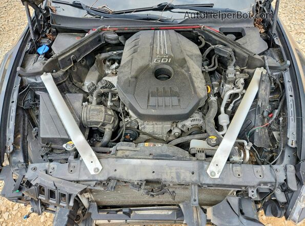 KNAE15LA1K6053159 2019 KIA STINGER Black 